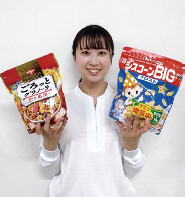 食品会社で活躍する卒業生