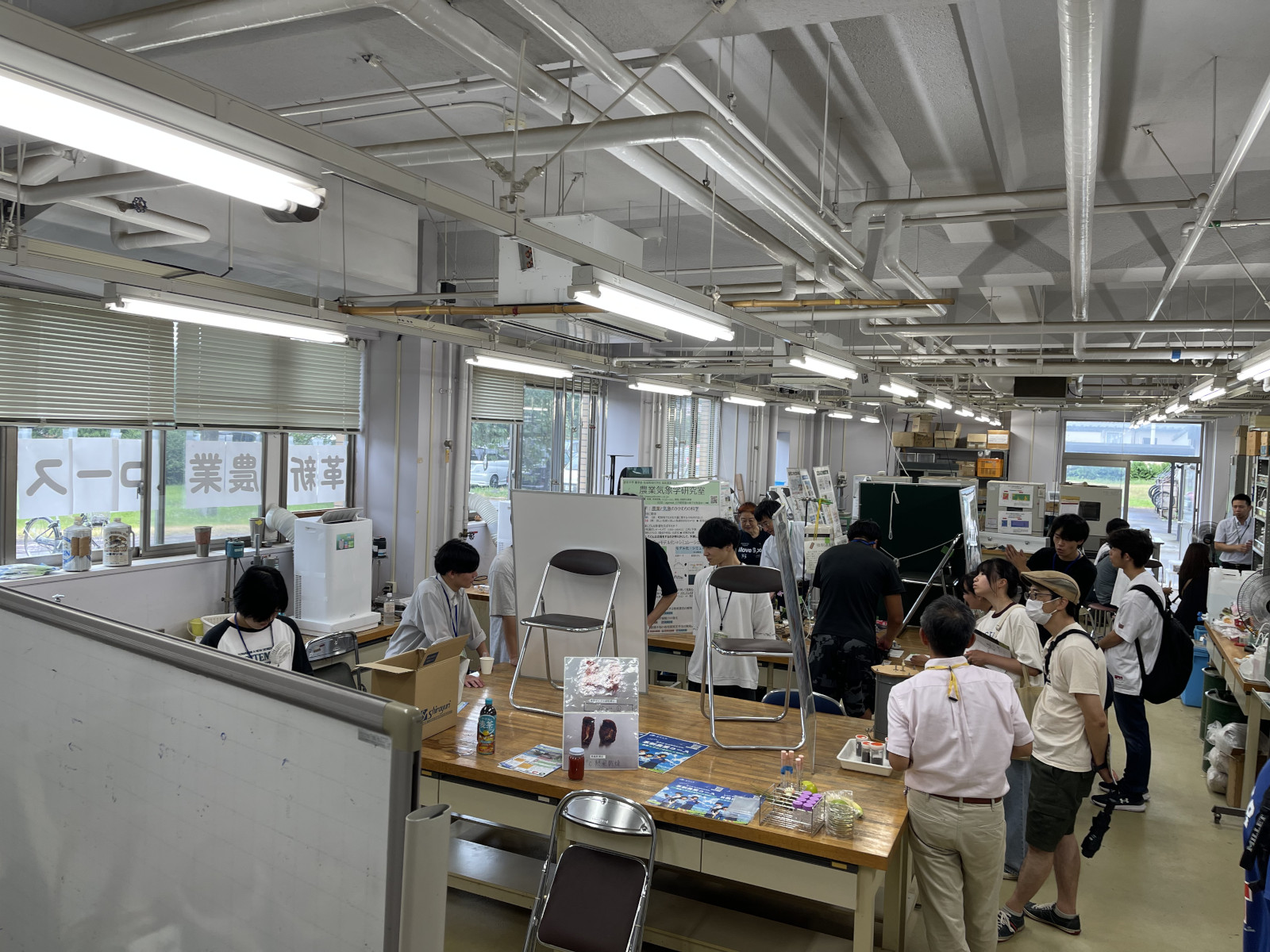 オープンキャンパスの様子